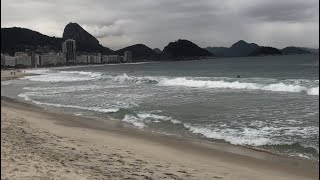 Massive Waves Hit Copacabana Beach!