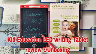 Kid LED Writing Tablet unboxing and review Best Kid education gadgets