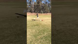 Insane soccer crossbar!! #skills #trickshot #trending #girl #soccer #fyp