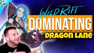 DOMINATING WITH JINX in WILD RIFT | Full Match Gameplay