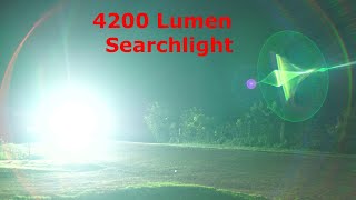 This Wuben 4200 Lumen Seachlight is unreal