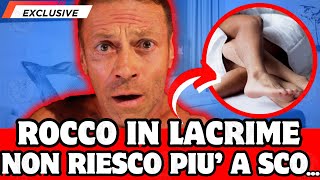 🔴ROCCO SIFFREDI IN LACRIME:" NON RIESCO PIU' A SCO..." FAN SOTTO SHOCK!