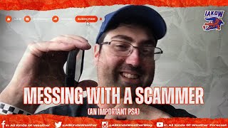 Scammer Payback: messing with a scammer who tried to hijack In All Kinds Of Weather Facebook page