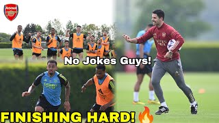 JURRIEN TIMBER BOOST✅ARSENAL BRUTAL TRAINING FOR MAN UNITED!🔥Saka & Tomiyasu Updates,Arteta tactics