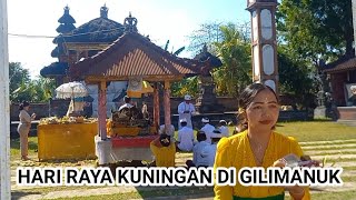 Hari raya kuningan di gilimanuk