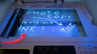 What happens if you photocopy invisible ink [interesting]