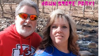 video Hawn State Park located in New Offenburg Missouri