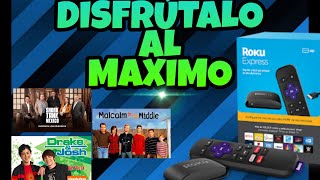 SI TIENES UN ROKU DESCARGA ESTAS APLICACIONES GENIALES/ MEJORES APPS DEL ROKU EXPRESS GRATIS