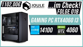 i3-Prozessor FÜR ÜBER 1.000€ 🤔  | Joule Performance RTX 4060 + i3 | ...im Check #018