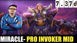 🤯MIRACLE- [INVOKER]  MID 7.37D - DOTA 2 HIGHEST MMR #dota2  #dota2gameplay  #miracledota