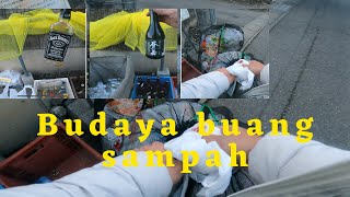 BUDAYA TERTIB BUANG SAMPAH ( Harus di pisah-pisah )