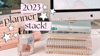 📒 2023 Planner Stack | How I Use All My Planner Systems