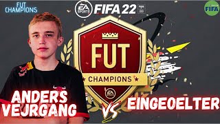 ANDERS VEJRGANG VS EinGeoeLTeR - FIFA 22 FUT CHAMPIONS | WEEKEND LEAGUE