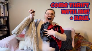 Come Thrifting With Me + Haul