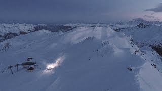 Les backstages - On monte en dameuse avec Eric | Les Menuires