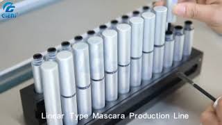 HOW THE MASCARA FILLED INTO BOTTLE||GIENI HIGH SPEED MASCARA FILLING MACHINE||BOTTLE CAPPING MACHINE