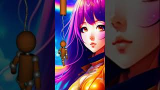 Progressive Psytrance 2023👽 AI ART 👽 AI Images 👽AI Generated Video A.I. Pic 👽 Anime Art Girl Short