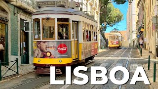 LISBOA qué ver de VIAJE 💛 Hacer y Visitar 💛 Plaza del comercio, Elevador de Santa Justa y Tranvía 28