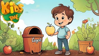 Clean Up Trash Song | Nursery Rhymes & Kids Songs | Learning to Keep Our World Clean 2024