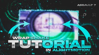 WAVE WRAP SHAKE IN ALIGHTMOTION 😮🔥||ANDROID TUTORIAL||ASSUALT7