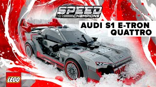 2024 LEGO SPEED CHAMPIONS AUDI S1 E-TRON | #76921 Review Build