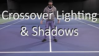 What is Cross Over Lighting?  Why is even lighting important?  Cross Over Lighting LED Sports Lights