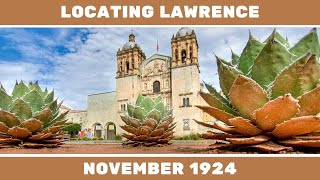 Locating D.H. Lawrence: November 1924