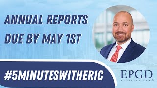 AVOID THE FINES: FL Annual Reports Due May 1st #5MinutesWithEric