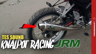 Silincer JRM + header proliner, Gimana jadi suaranya? Tes sound di CBR150R