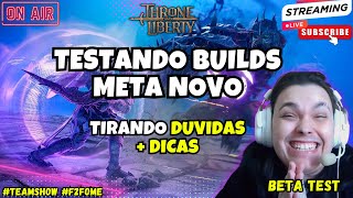 Sentada livre TOP 1 NOVO META TESTANDO NOVAS BUILDS  #throneandliberty  !SED !REI !FORMS