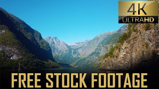 Naerofjord, Norway | Royalty Free Stock Footgae 4K | No Copyright | Free Download