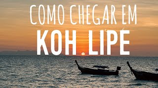 Como Chegar em KOH LIPE as Maldivas da Tailândia • Trajeto de Bangkok para Ko Lipe | Fer Rebello