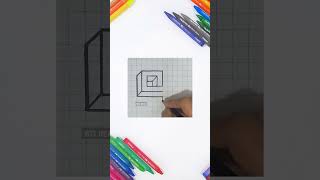 3d drawing easy/#drawing #shorts #art #satisfying #3dart #shortsfeed