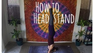 How To Do a Headstand // Yoga Flow for Learning Headstand Pose