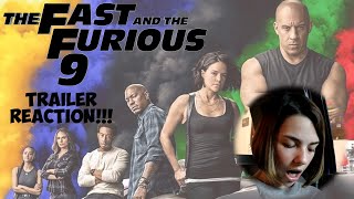 FAST AND FURIOUS 9 TRAILER *REACTION VIDEO* GIRL REACTS TO F9