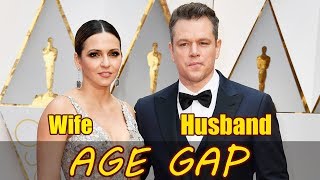 Matt damon and his wife Luciana barroso AGE GAP || You Will Shocked!