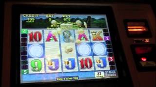 Sun and Moon $1 video slot bonus BIG WIN! ~ Aristocrat