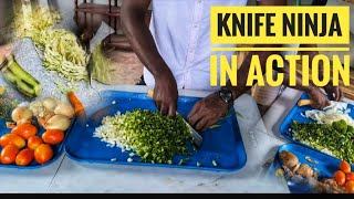 Real Cutting Machine 🔪🥷🏾|| Let's chop some vegetables #1Colaz Smith Tv || #foryou #cooking