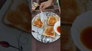 Easy Bread Sandwich Recipe #shorts