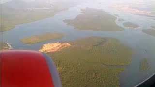 Keindahan Gugusan Pulau-pulau Kecil Dilihat dari Langit Kota Batam