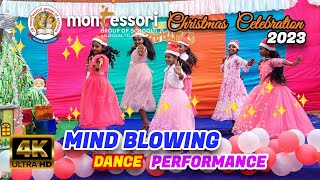 Christmas Celebration 2023 | Mind blowing | Dance Performance  | Montessori High School | Valigonda