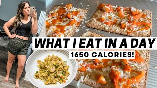 What I Eat In A Day 1600 calories for weight loss! High Protein meals for calorie deficit!