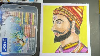 Chhatrapati Shivaji Maharaj Drawing,  Outline Tutorial 😍How to draw Shivaji Maharaj,  Chatrapati