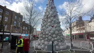 Controversial Christmas tree still up one month after big day