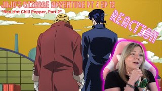 Jojo's Bizarre Adventure Part 4 Ep 12 "Red Hot Chili Pepper, Part 2" - reaction & review