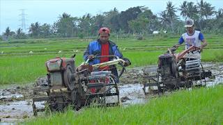 Two Wheel Tractors Working Fast