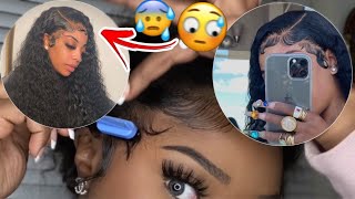 De’arra Baby Hair Inspired Look! *IT WAS HARD* | Tinashe Hair