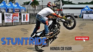 AKSI FREESTYLE MOTOR, DIATAS HONDA CB 150R || STUNTRIDE