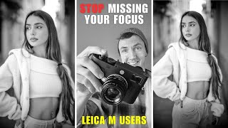 🔴 LEICA M Users  |  Nail Your Focus EVERY TIME!  (Light Lens Lab 1.4x Diopter Magnifier Viewfinder)