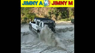 Jimny automatic Vs Jimny manual / off-road capability test 💪 #shorts